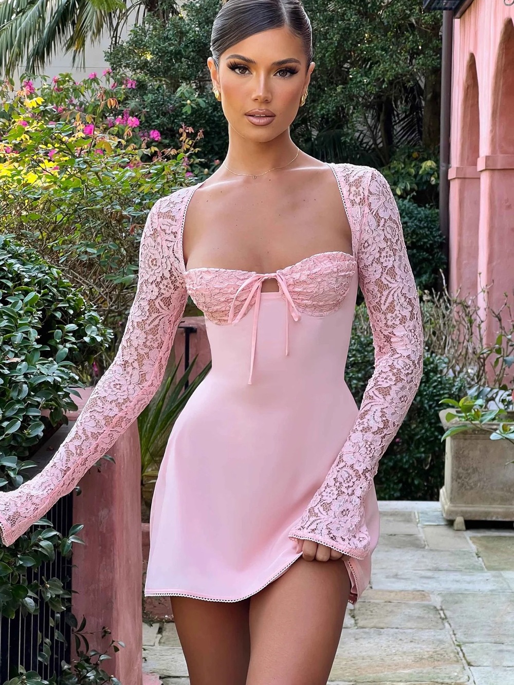 BabyBoo Jacinta Mini Dress - Blush